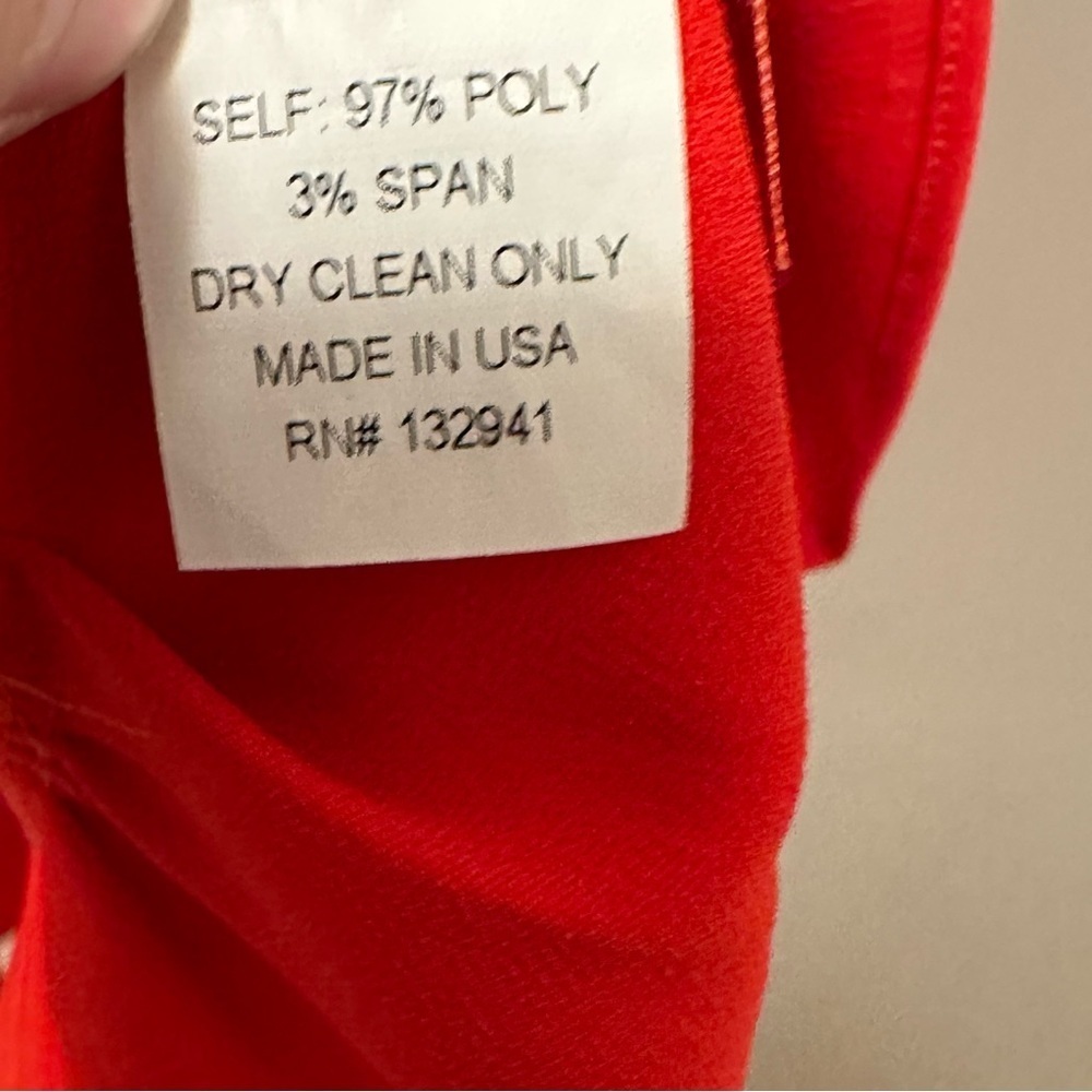Amanda Uprichard Revolve Carrie Mini Dress Apple Red Sleeveless Ruffle Hem S - Picture 8 of 10